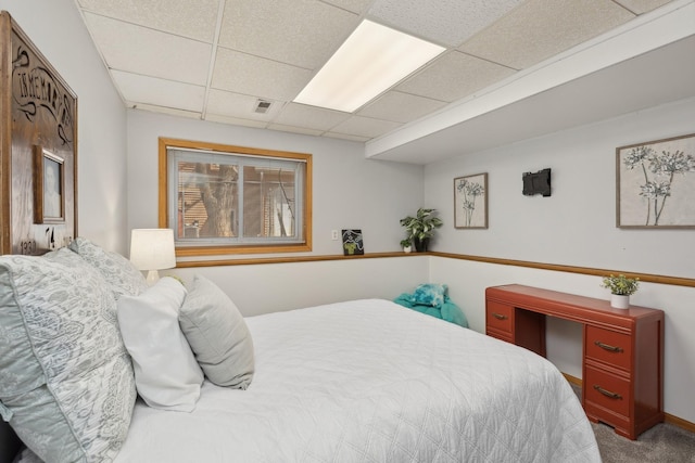 7175 Upper 157th St W, Apple Valley, MN 55124 - bedroom with a drop ceiling and carpet flooring
