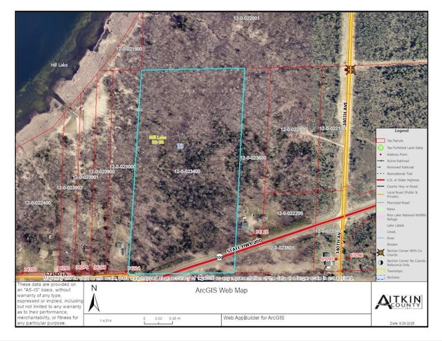 TBD 672nd Lane, Hill Lake Twp, MN 55748