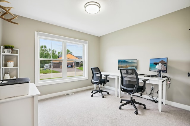 1623 Otter Way, New Richmond, WI 54017 - office space featuring carpet flooring