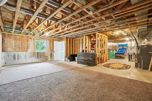 1623 Otter Way, New Richmond, WI 54017 - below grade area featuring heating unit