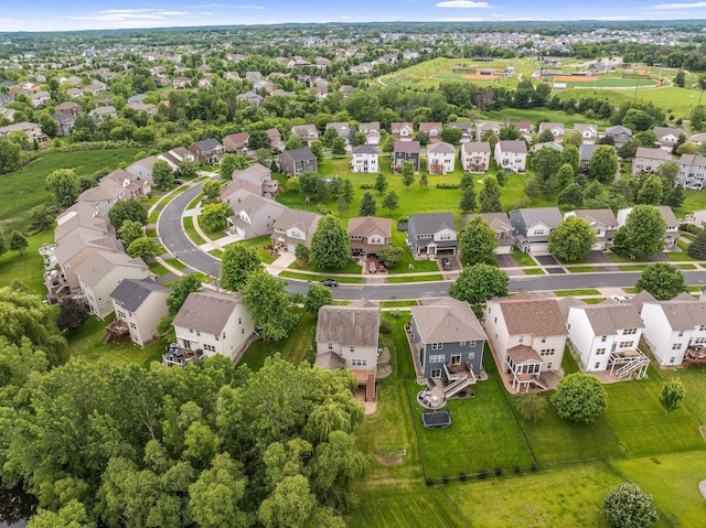 6758 Troy Ln N, Maple Grove, MN 55311 - aerial perspective of suburban area