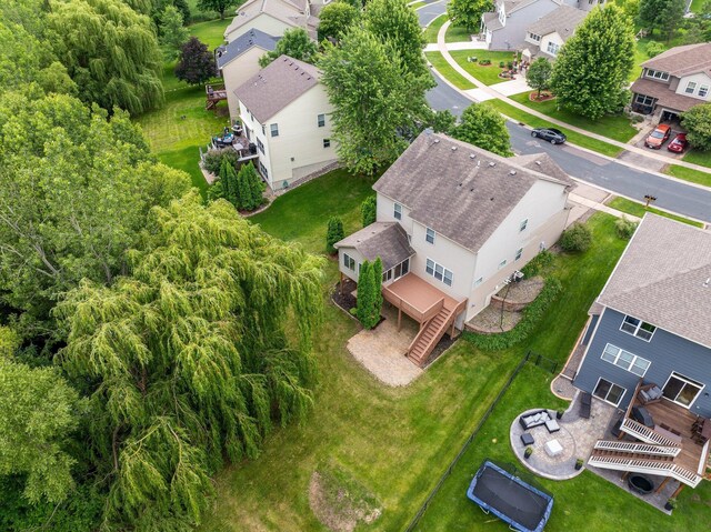 6758 Troy Ln N, Maple Grove, MN 55311 - aerial perspective of suburban area