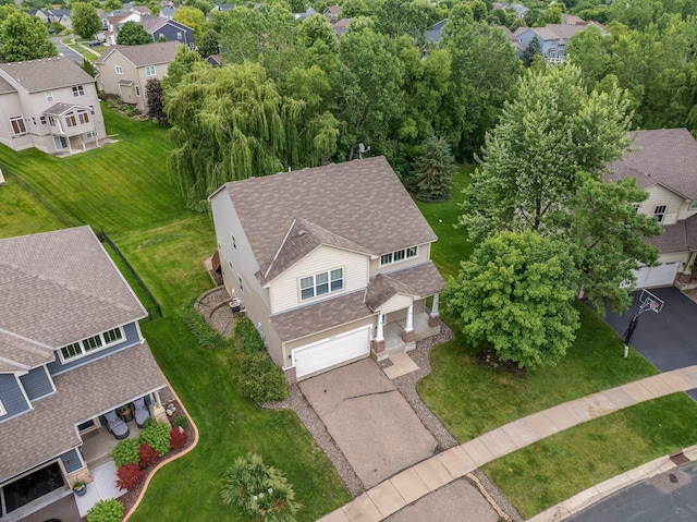 6758 Troy Ln N, Maple Grove, MN 55311 - aerial perspective of suburban area