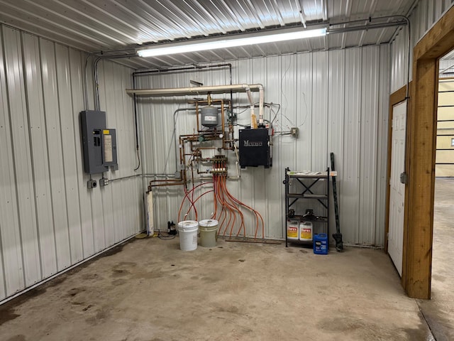 43564 Tamarack River Rd, Ogema Twp, MN 55037 - utilities featuring electric panel and a garage