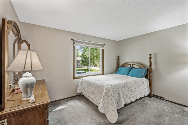 4133 88th Ave NE, Blaine, MN 55014 - bedroom featuring carpet and a textured ceiling