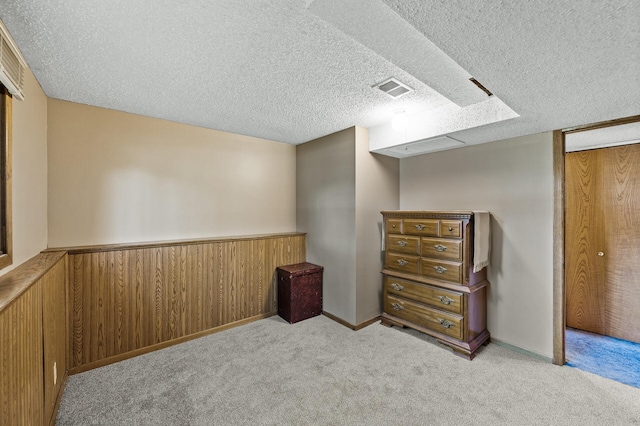 4133 88th Ave NE, Blaine, MN 55014 - finished below grade area with carpet and a textured ceiling