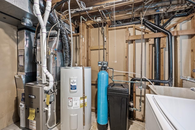 4133 88th Ave NE, Blaine, MN 55014 - utilities with electric water heater and washer / clothes dryer