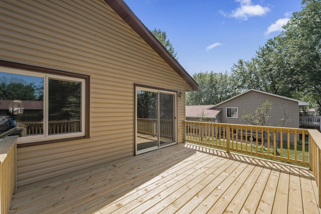 4133 88th Ave NE, Blaine, MN 55014 - view of wooden deck
