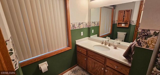 13046 Brookside Ln N, Rogers, MN 55374 - bathroom with vanity and toilet