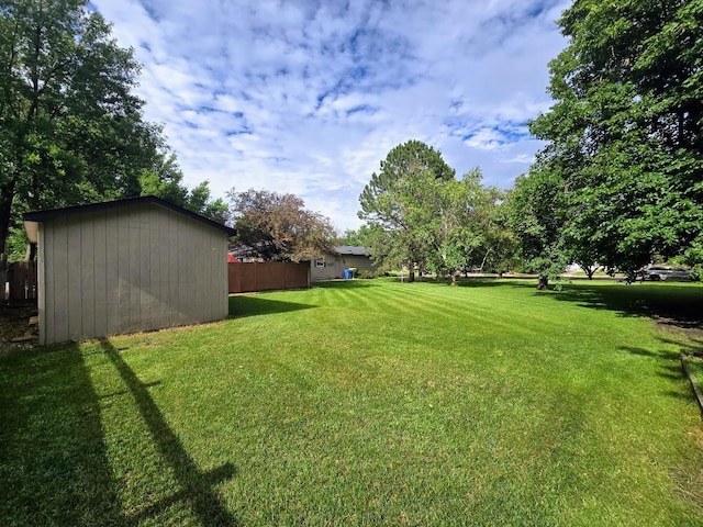 902 6th Ave SE, Pipestone, MN 56164 - view of yard featuring a shed