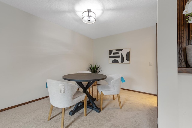 9700 Portland Ave S Unit 237, Bloomington, MN 55420 - carpeted dining area with a textured ceiling
