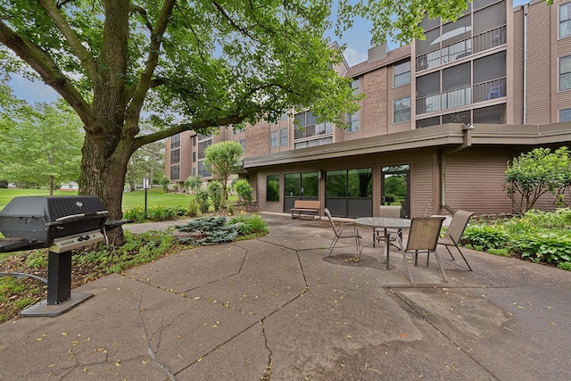9700 Portland Ave S Unit 237, Bloomington, MN 55420 - view of patio / terrace featuring area for grilling