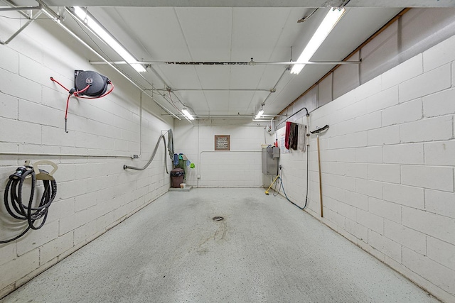 9700 Portland Ave S Unit 237, Bloomington, MN 55420 - garage featuring concrete block wall