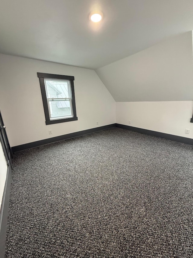 409 4th St W, Canby, MN 56220 - additional living space featuring lofted ceiling and carpet flooring