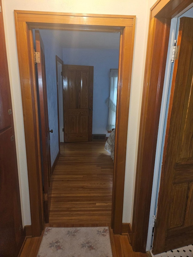 442 Cleveland Ave W, Winnebago, MN 56098 - corridor with wood finished floors