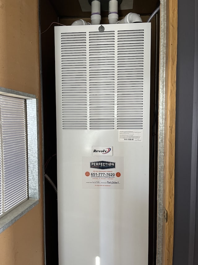 1323 Pine Tree Dr, Maplewood, MN 55119 - detailed view of a heating unit