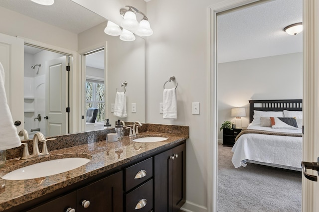 3608 Strawberry Ln, Chanhassen, MN 55331 - bathroom with ensuite bath and double vanity