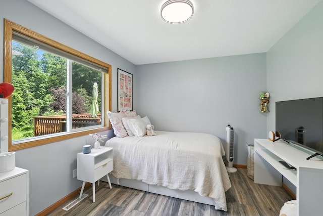 22615 Janero Ave N, Forest Lake, MN 55025 - bedroom featuring wood finished floors and baseboards