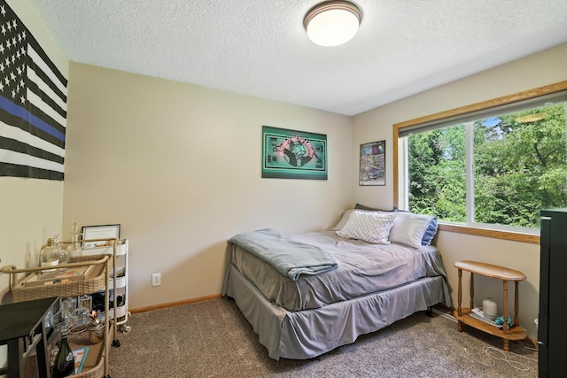 22615 Janero Ave N, Forest Lake, MN 55025 - carpeted bedroom featuring a textured ceiling and baseboards