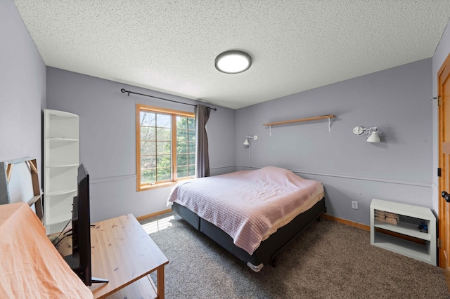 4802 102nd Trl N, Brooklyn Park, MN 55443 - carpeted bedroom with a textured ceiling