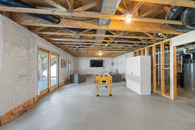 4802 102nd Trl N, Brooklyn Park, MN 55443 - basement with water heater
