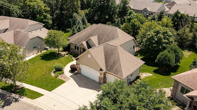 3262 Jade Ct NE, Rochester, MN 55906 - aerial perspective of suburban area