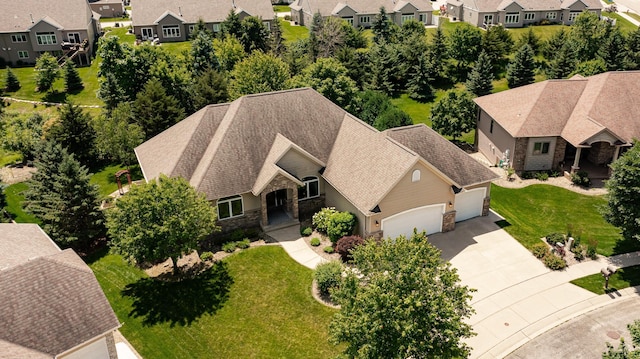 3262 Jade Ct NE, Rochester, MN 55906 - aerial perspective of suburban area