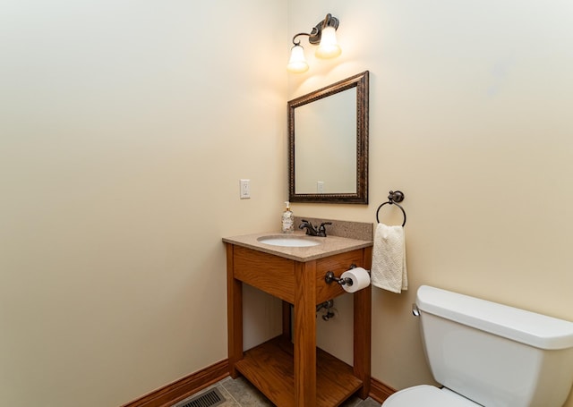 3262 Jade Ct NE, Rochester, MN 55906 - half bathroom featuring toilet and vanity