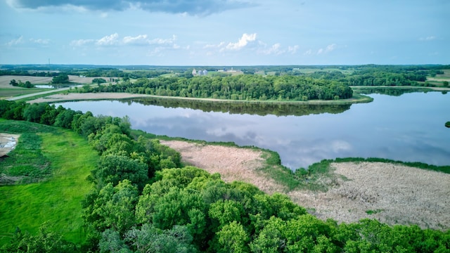 19319 380th St, Erhards Grove Twp, MN 56534 - aerial view of a nearby body of water