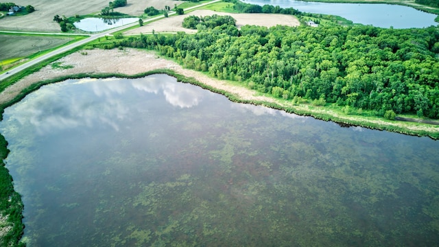 19319 380th St, Erhards Grove Twp, MN 56534 - aerial overview of property's location with a large body of water