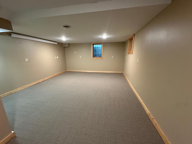 1702 15th St SW, Willmar, MN 56201 - finished basement featuring baseboards and carpet