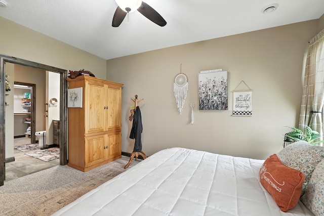 129 Highland Cir, Dassel, MN 55325 - bedroom featuring a ceiling fan