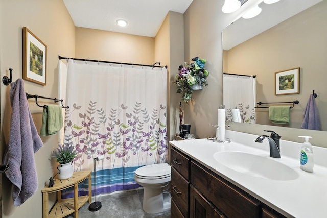 129 Highland Cir, Dassel, MN 55325 - bathroom with toilet and vanity