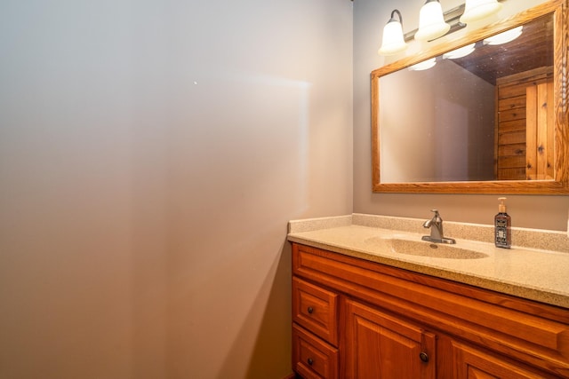 2913 125th St, Island Lake Twp, MN 56651 - bathroom featuring vanity