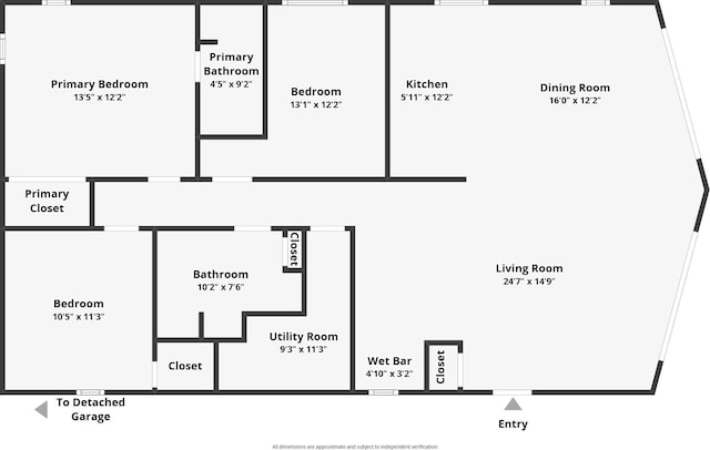 2913 125th St, Island Lake Twp, MN 56651 - view of floor plan / room layout