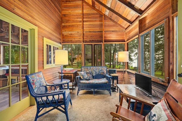14354 Chippewa Loop, Park Rapids, MN 56470 - sunroom / solarium with outdoor lounge area