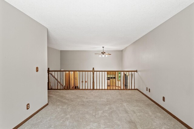13838 Glendale Trl, Savage, MN 55378 - carpeted empty room with ceiling fan and baseboards