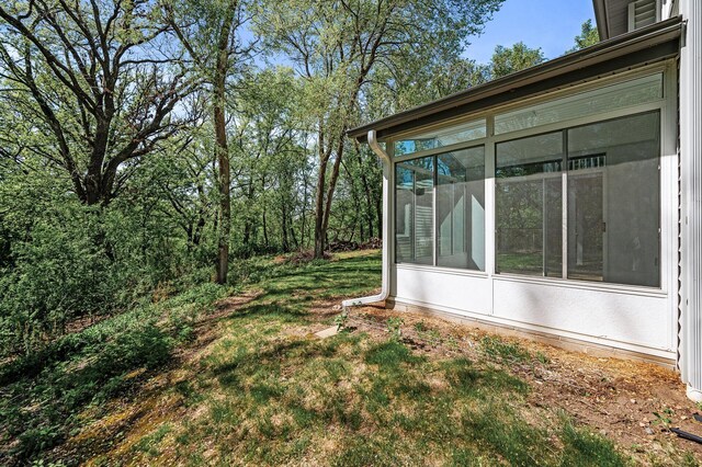 13838 Glendale Trl, Savage, MN 55378 - view of yard with a sunroom