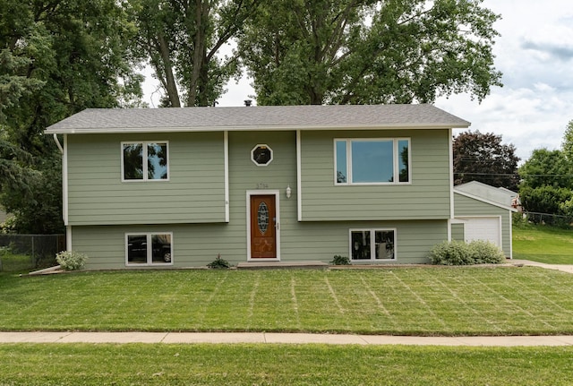 3714 8th St NW, Rochester, MN 55901 - split foyer home featuring a garage
