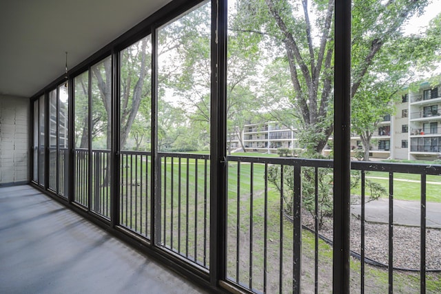 10521 Cedar Lake Rd Unit 208, Minnetonka, MN 55305 - view of unfurnished sunroom