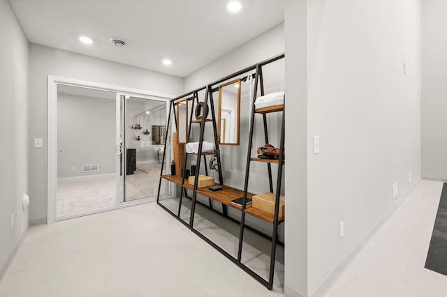 1162 Woods Creek Dr, Delano, MN 55328 - hall with recessed lighting and baseboards