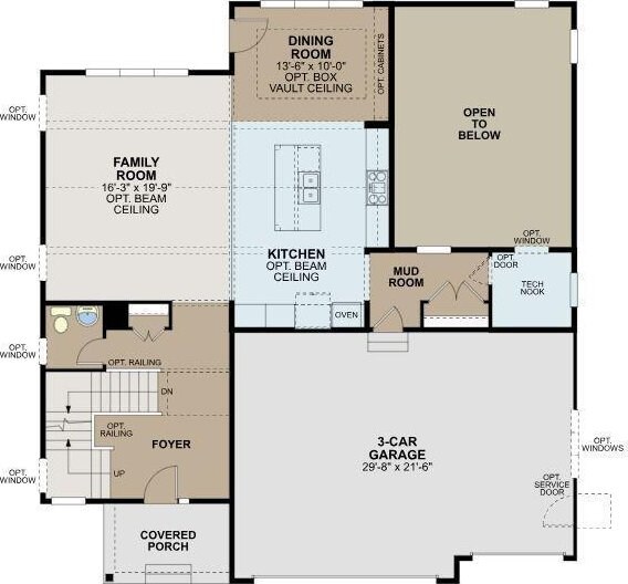 1162 Woods Creek Dr, Delano, MN 55328 - view of room layout