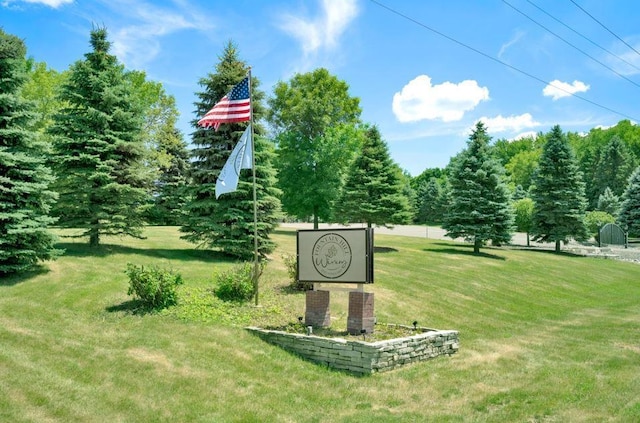 1162 Woods Creek Dr, Delano, MN 55328 - view of property's community featuring a yard