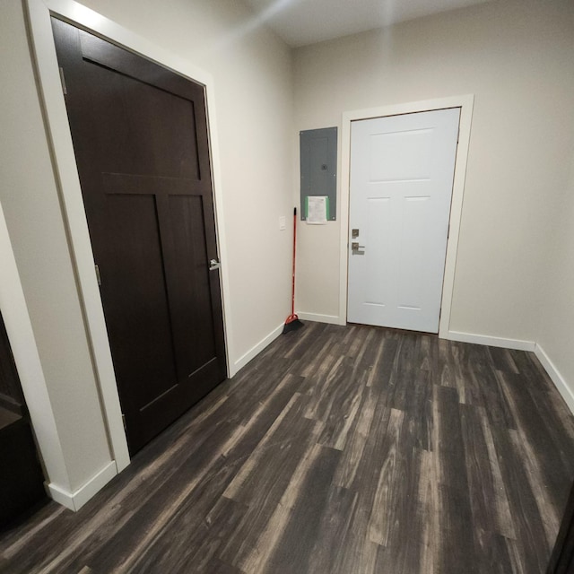 2238 Rolling Green Trl, North Mankato, MN 56003 - entryway with dark wood-type flooring and electric panel