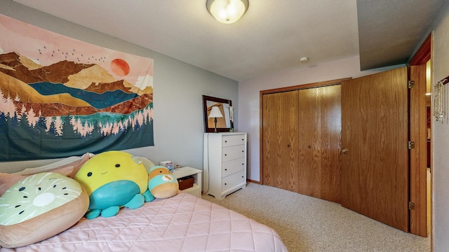 1057 John And Mary Dr SE, Chatfield, MN 55923 - bedroom with carpet flooring and a closet