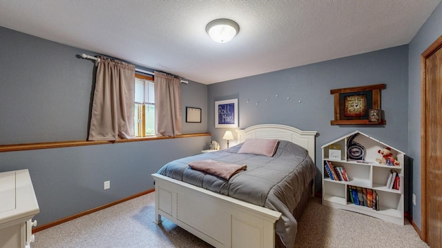 1057 John And Mary Dr SE, Chatfield, MN 55923 - carpeted bedroom with a textured ceiling and baseboards