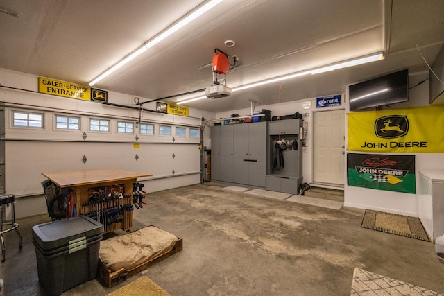 1057 John And Mary Dr SE, Chatfield, MN 55923 - garage with a garage door opener