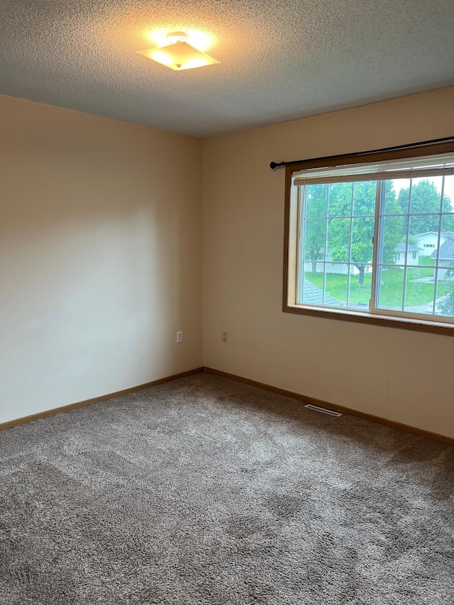 444 Terrace View Dr, Litchfield, MN 55355 - carpeted spare room with a textured ceiling and baseboards
