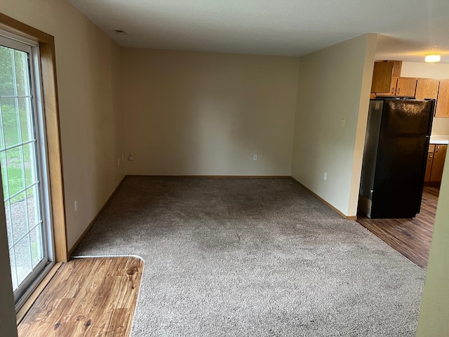 444 Terrace View Dr, Litchfield, MN 55355 - unfurnished living room with carpet flooring and baseboards