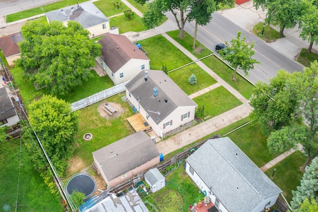 1709 13th Ave S, Fargo, ND 58103 - bird's eye view